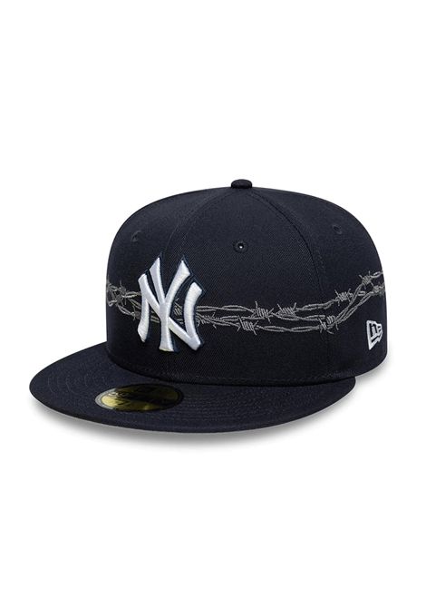 New Era New York Yankees MLB Icon 59FIFTY Fitted Cap Navy Blue Unisex NEW ERA | Caps | 60915749-